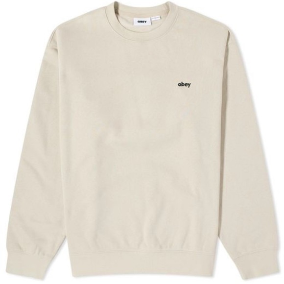 Obey "Always saying sorry" Crew Sweater - Picture 1 of 4
